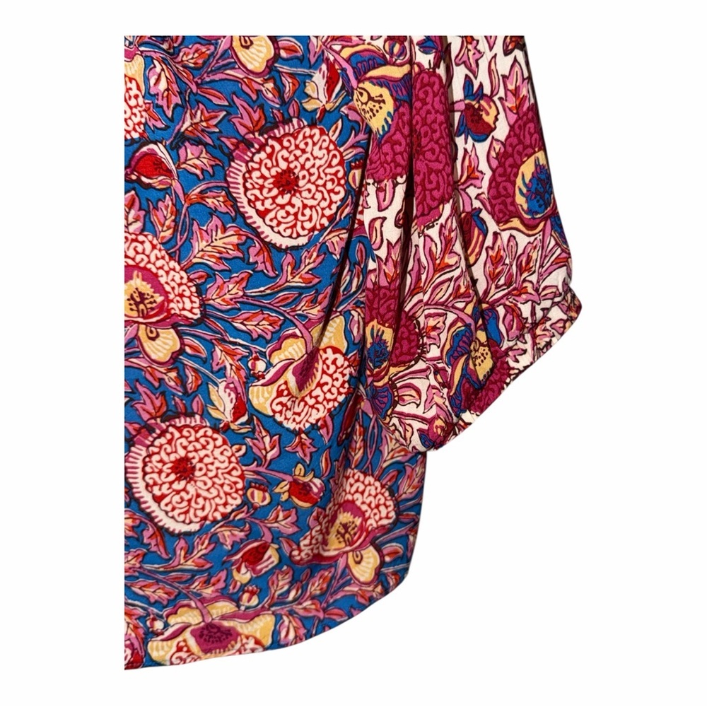 ba&sh Floral Button-Front Blouse - Picture 3 of 7